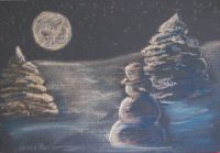 Moon lit